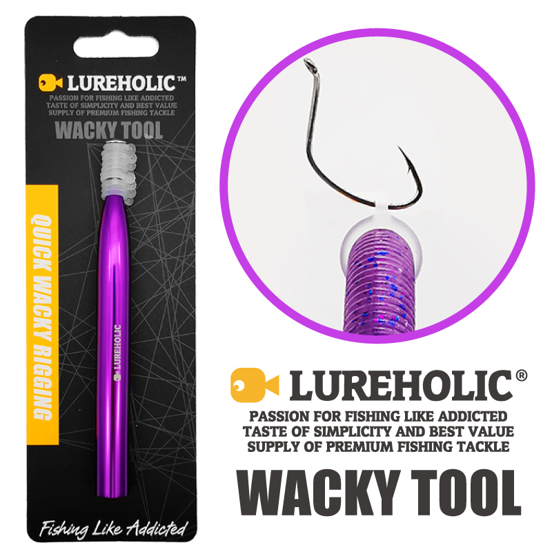 Bass Fishing Lure - LUREHOLIC 8 mm 12 mm Wacky
