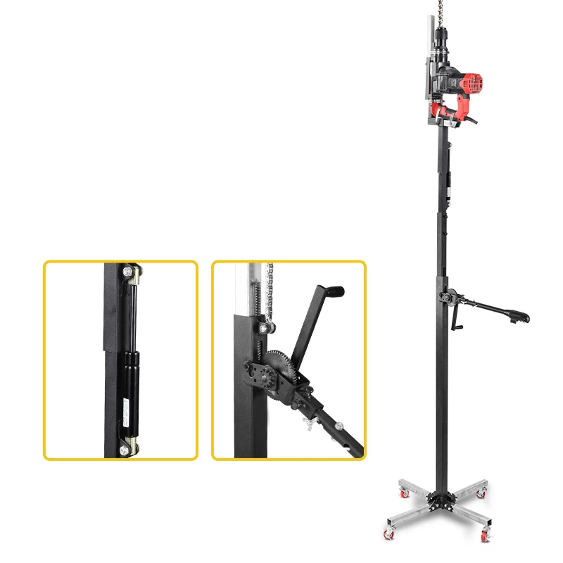 Rod Holder Fishing - Elektrischer Hammer-Hebeständer, hydraulischer Teleskop-Verstärkungshalter, Deckenbohrstützstange, Schlagbohrer,