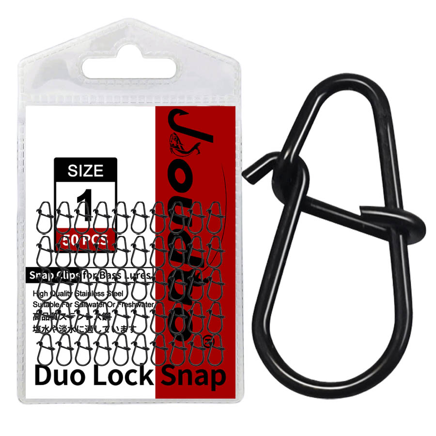 Fishing Equipment Hook - 50 Stück Crankbait Snaps Edelstahl Duo