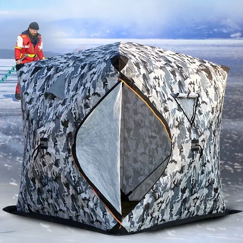 Fishing Equipment You Need - Campingzelt Eisfischerzelt Einfach Aufzubauendes Winterangelzelt Wasserdichtes