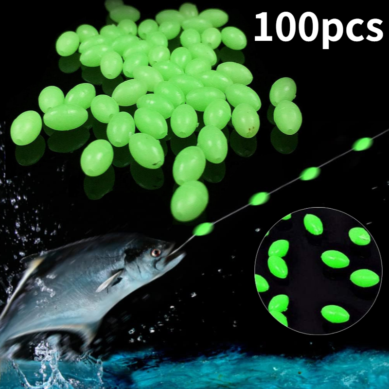100 teile/los Oval Nacht Leuch – Fishing Equipment Hook Bewertung und Preis