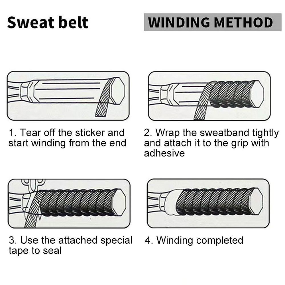 2M Badminton-Griffband PU-Präg – Fishing Rod Wrap Tape Bewertung und Preis
