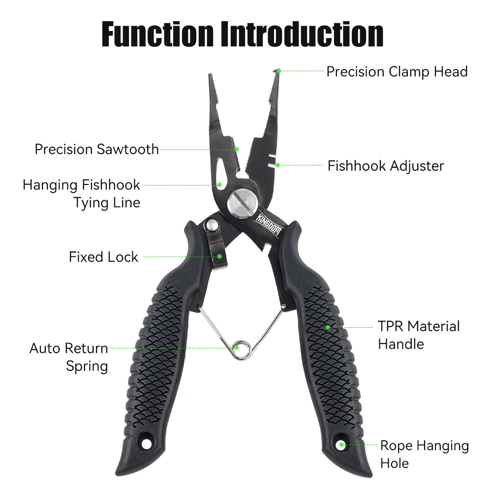 Kingdom Angelzange, multifunkt – Fishing Equipment Hook Bewertung und Preis