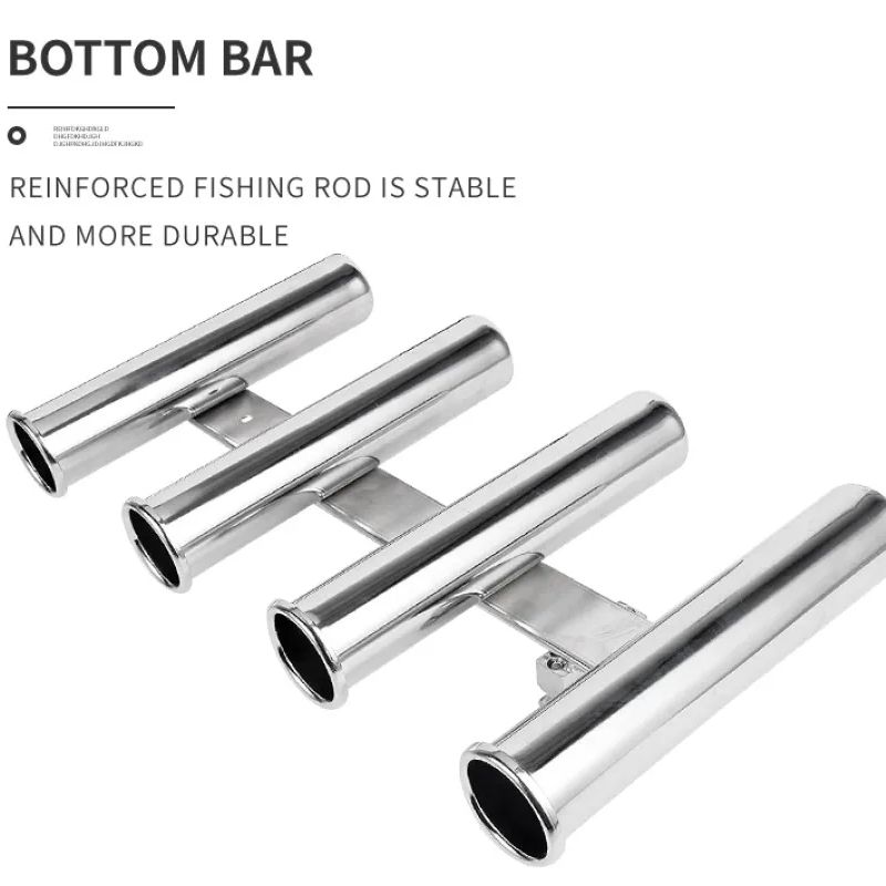 Edelstahl 4-Röhren-Rutenhalter – Rod Holder Fishing Bewertung und Preis